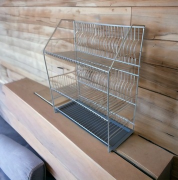 СУШКА ПОСУДЫ СУШКА 3-Х ЯРУСНАЯ КУХОННАЯ ПОДВЕСНАЯ СТОЯЩАЯ ЖЕСТКАЯ