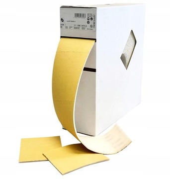 PAPIER ŚCIERNY WODNY NA GĄBCE 180 ARKUSZY / 25 METRÓW P150