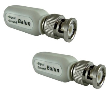 Konwerter pasywny BNC - UTP Video Balun 2szt(4243a