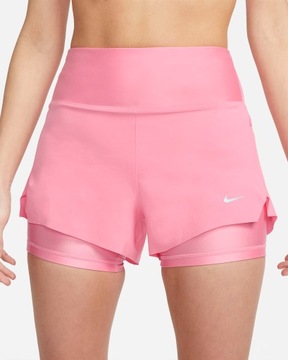 NOWE DAMSKIE SPODENKI SZORTY NIKE DRI-FIT DX1029-611 r.M