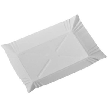 Tacka papierowa 10x 13 cm biały