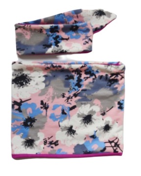 Zestaw Opaska Pin Up Komin Kwiaty Róż Kwiatki