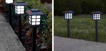 Солнечная лампа для украшения сада, светодиодное освещение P-510