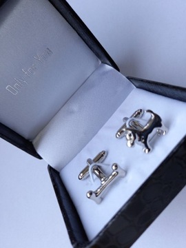 Запонки для рубашки Dog Dog with a Bone