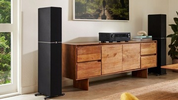 DENON DRA-900H + POLK AUDIO R600 BLACK WYDAJNY I ENERGETYCZNY ZESTAW STEREO