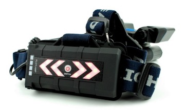 Светодиодный налобный фонарь, 9 режимов освещения с кабелем