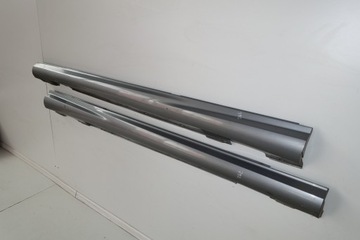 Mercedes w204 пороги, пороги 792, юбка AMG