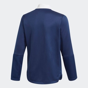 Толстовка Adidas TIRO 21 Track JKT JR, темно-синяя, размер 152
