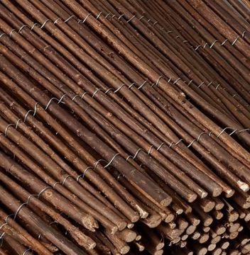 Коврик плетеный 1х3м Плотный чехол для забора Премиум 100х300см