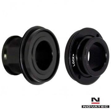 Колпаки передней ступицы Novatec D791SB 15 мм CENTER LOCK SHIMANO