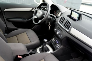 Audi Q3 I SUV 2.0 TDI 140KM 2015 Audi Q3 S-LINE skóra FUL LED parktoni NAWI alusy, zdjęcie 13