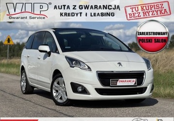 Peugeot 5008 I Minivan Facelifting 2.0 HDi 150KM 2014 Peugeot 5008 nav LEDY Polski Salon PISEMNA GWARANCJA w cenie Transport