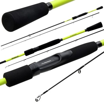 SPINNING NA SANDACZA SZCZUPAKA FLAGMAN BLACKFIRE BONUS 221 CM 10-35 GR