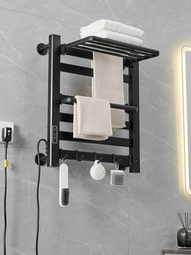 CZARNY Styl Lewy Somnio łazienka elektryczny podgr