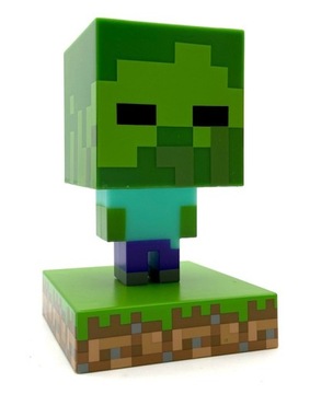 LAMPKA MINECRAFT ZOMBIE ICONS PRODUKT NA LICENCJI