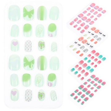 КЛЕЙ ДЛЯ ДЕТСКОГО УКРАШЕНИЯ НОГТЕЙ ДЛЯ НАКЛОННЫХ НОГТЕЙ ДЕТСКИЙ SUITE ШТ. 5 КОРОБОК/120 ШТ.