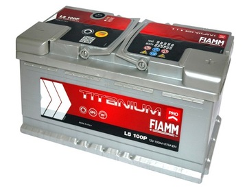 FIAMM 100 Ah TITANIUM PRO 870 A ( EN )