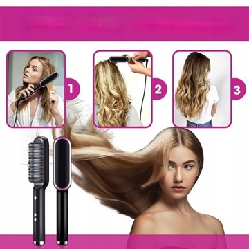 ВЫПРЯМИТЕЛЬ ДЛЯ ВОЛОС ВЫПРЯМЛЯЕТ И ЗАВИВАЕТ ВОЛОСЫ 2 В 1