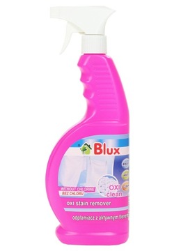 Odplamiacz do tkanin z aktywnym tlenem Blux 650 ml