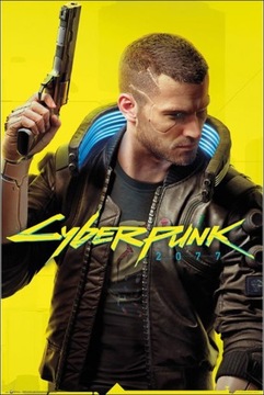 Cyberpunk 2077 Ready Player V - plakat 61x91,5 cm
