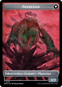 MTG 5x Инкубатор/ Фирексийский жетон