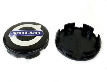 VOLVO DEKIELEK DEKIELKI KAPSLE ALUFELG 57mm/53mm