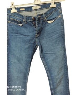 TOPMAN JEANSY MESKIE STRETCH SKINNY 30R FCA