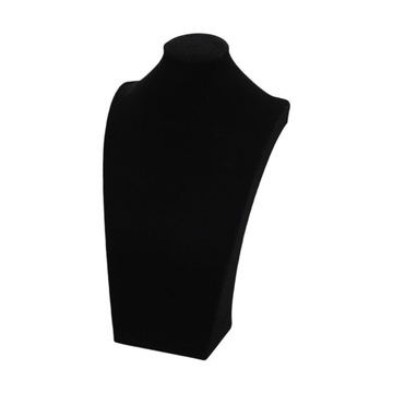 Aksamitny naszyjnik łańcuszek z wisiorkiem biżuteria na biust styl B-34cm c