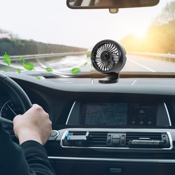 Cichie Circial Car Fan Fem fem