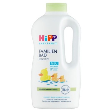 HiPP Babysanft Płyn do kąpieli dla całej rodziny od 1. dnia życia
