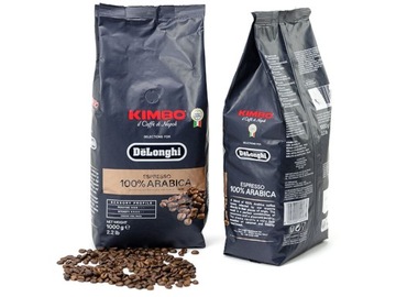 Kawa ziarnista KIMBO DELONGHI 100% Arabica 1kg