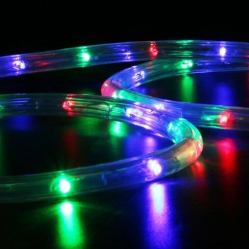 ШЛАНГ СВЕТОДИОДНЫЙ ШЛАНГ «РОЖДЕСТВЕНСКАЯ ЕЛКА», МНОГОЦВЕТНЫЙ, 3-ПРОВОДНЫЙ