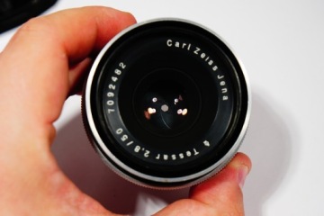 Аналоговая ретро-камера Praktica Tlova + объектив Carl Zeiss 2,8/50 мм
