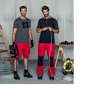 РАБОЧИЕ БРЮКИ WURTH STRETCH X RED 54