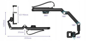 Универсальный держатель для телефона в машину, дом, офис.