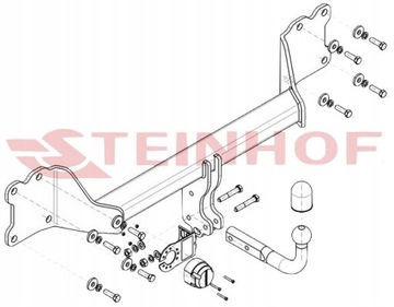 STEINHOF ZAŘÍZENÍ(HÁK) TÁŽNÝ 3500KG AUDI Q7 OD2015 II 2