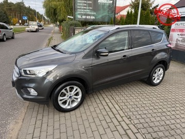 Ford Kuga II SUV Facelifting 1.5 EcoBoost 150KM 2018 Ford Kuga Ford Kuga Titanium Mega stan 120 tys km 1.5 Benzyna 150KM, zdjęcie 4
