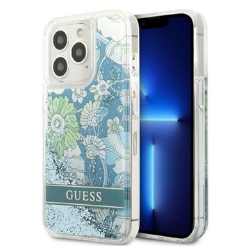 Guess Liquid Glitter etui z Cieczą obudowa pokrowiec do iPhone 13 Pro Max