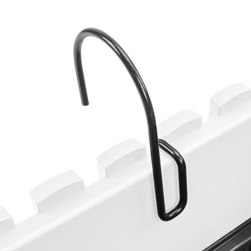 3x подвесных балконных ограждения для цветочных горшков DDEF400W Белый