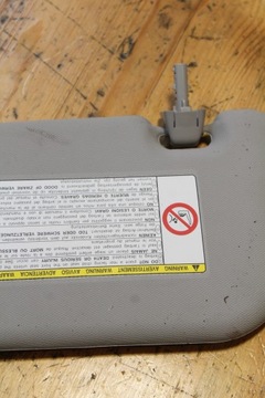 AURIS COROLLA E15 СОЛНЦЕЗАЩИТНЫЙ КОЗЫРЕК ПРАВЫЙ