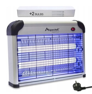 Lampa przeciwko komarom, muchom, osom Aspectek OWADOM + 2 ZAPAS ŻARÓWKI