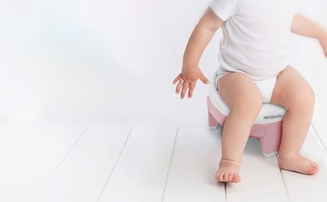 NICEKIDS противоскользящий горшок 3в1, крышка для унитаза, сиденье для унитаза, сиденье для унитаза, розовый