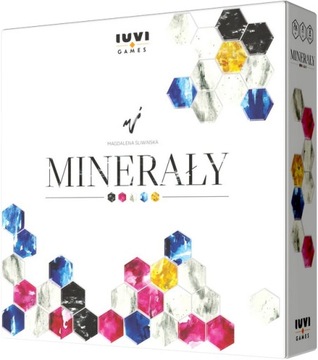 Minerały edycja polska + pionki + magnes