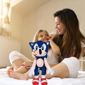 Рюкзак Sonic, большой, 46 см, высококачественный плюшевый, новый