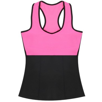 KOSZULKA WYSZCZUPLAJĄCA GORSET FITNESS rozm. M