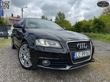 Audi A3 8P Hatchback 3d 2.0 TFSI 200KM 2009 Audi A3 Sportback 2.0T (200 ps ) S- line Automat Szwajcaria Serwisowany, zdjęcie 3
