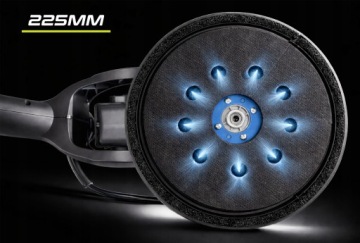 ШЛИФОВАЛЬНАЯ МАШИНА GIRAFFE ДЛЯ ШТУКАТУРКИ ПОЛОВ, ШТУКАТУРКИ СТЕН, Двойной светодиодный инструмент me tm250