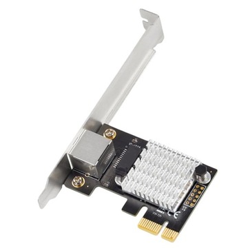 Karta do gier PCIE 2.5G Gigabit Adapter sieciowy 2500Mbps PCI E