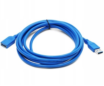 Przedłużacz Kabel USB 3.0 SuperSpeed M/F 1 metr