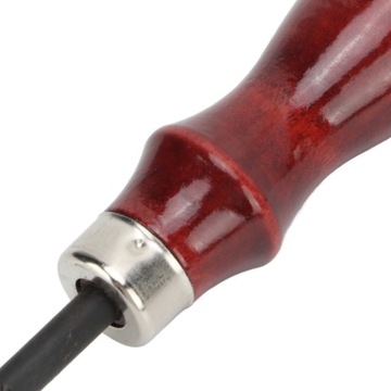 Кожаная кромка фаски толщиной 1,0 мм, прочная сталь, сандаловое дерево